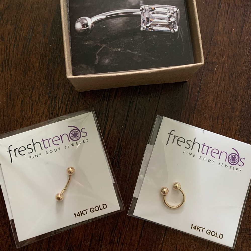 14kt Yellow Gold Body Jewelry